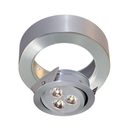 Elk Lighting Tiro Collar 3 Light Tiro Conversion ring for J-Box in Brushed Aluminum WLC141-N-98